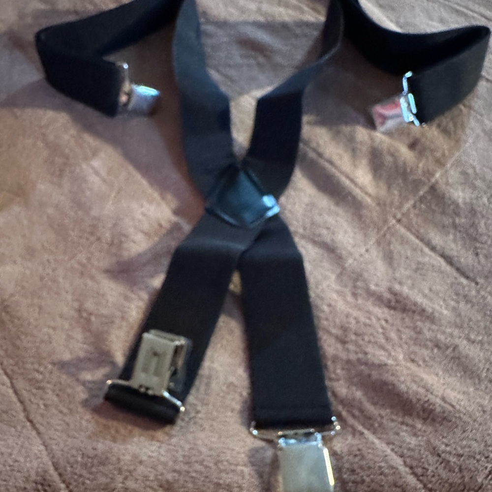 NWOT HEAVY DUTY MEN’S SUSPENDERS